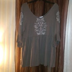 Boho Flowy Blouse